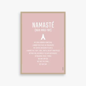 Namaste plakat